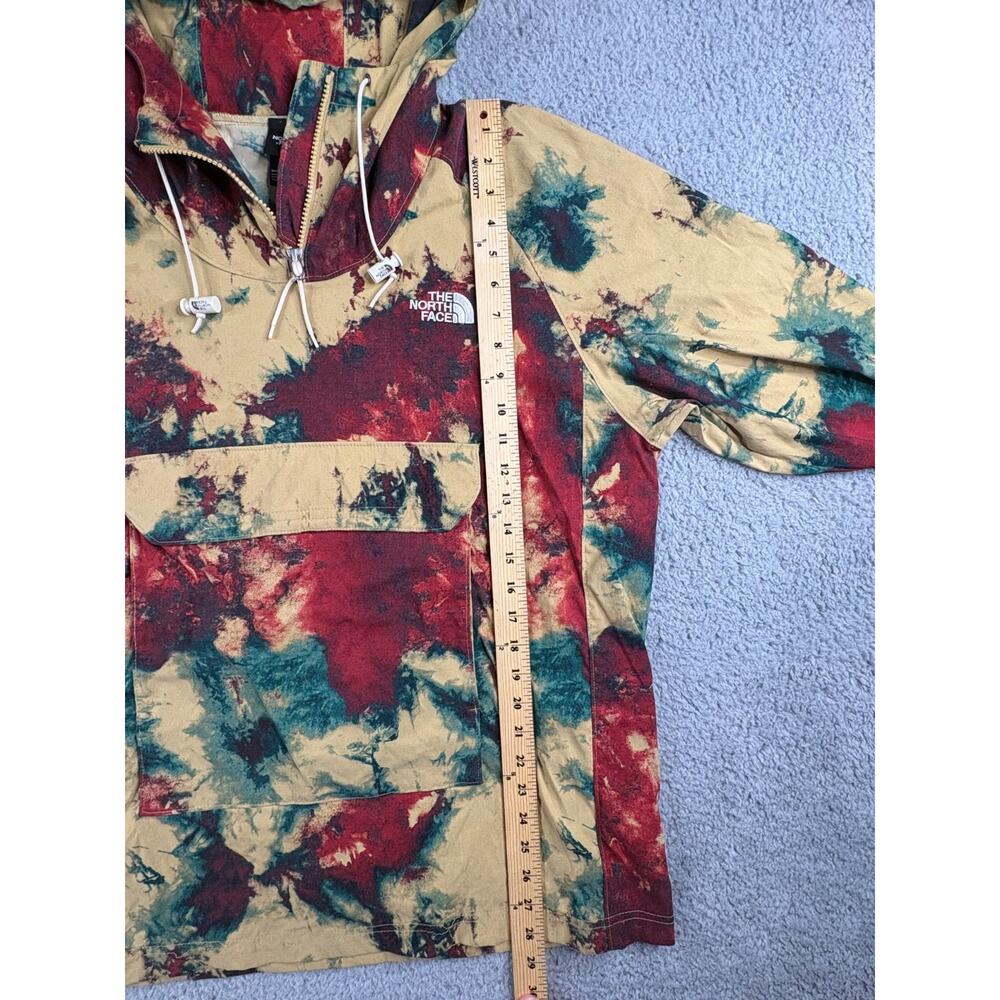 The North Face Printed Pullover Hoodie Men Large Multicolor Tie-Dye Long Sleeves - Picture 6 of 7